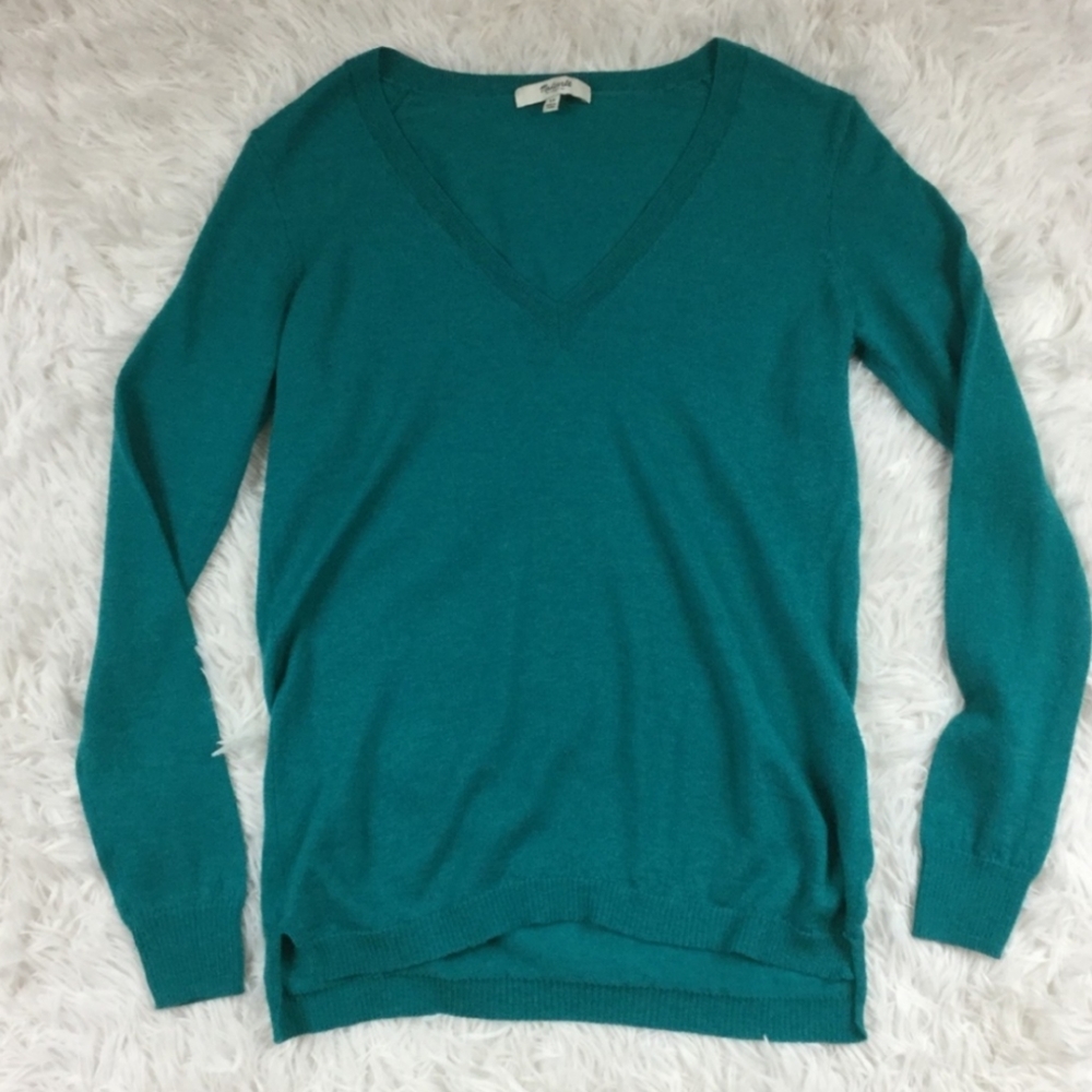Teal Madewell Sweater